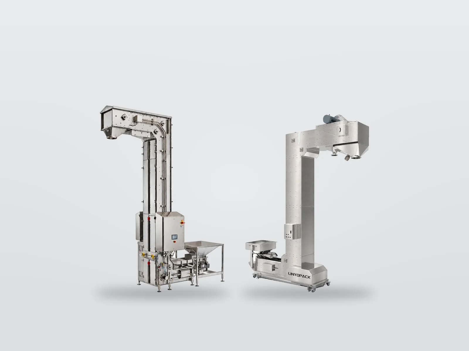 Hygienic and Standard pendulum bucket conveyors