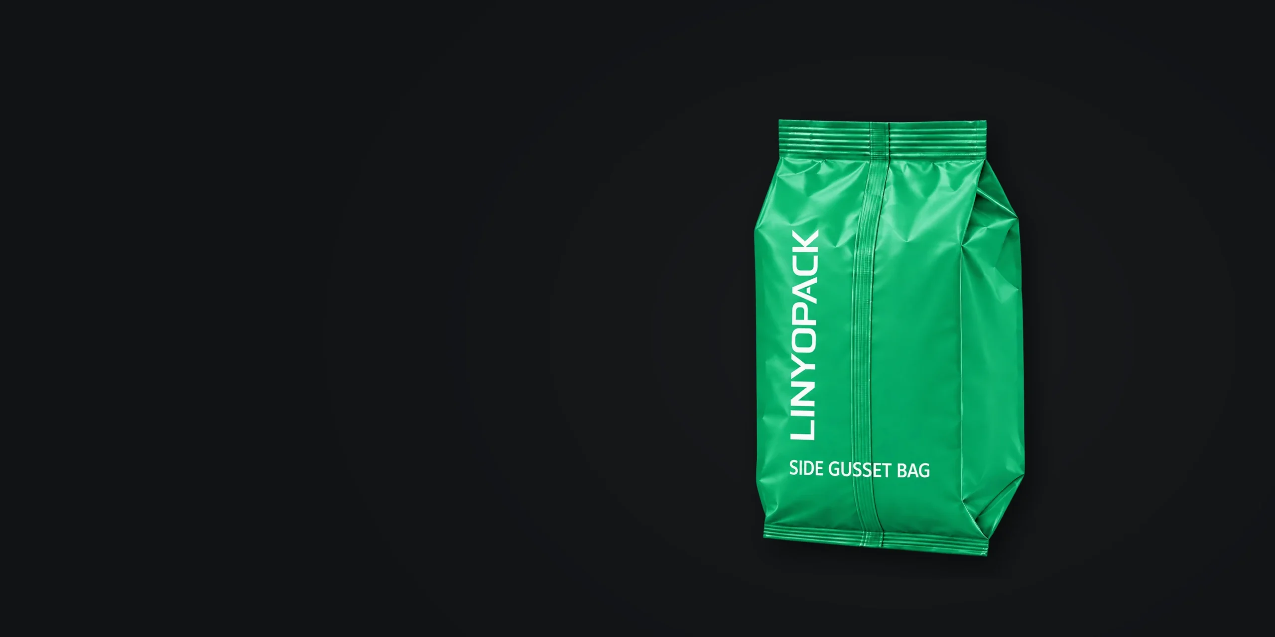 Side gusset bag