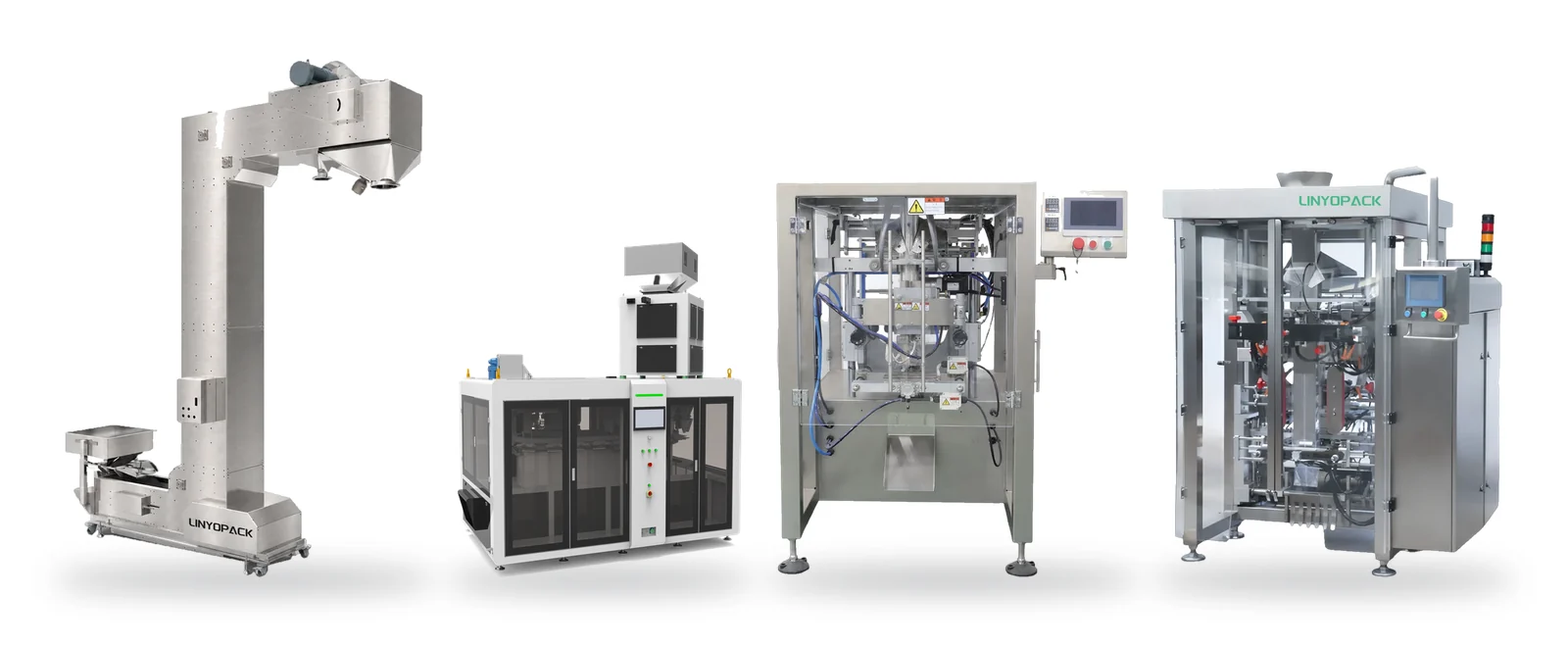 Pendulum bucket conveyor, Wide-Spout filler, VP and VGT