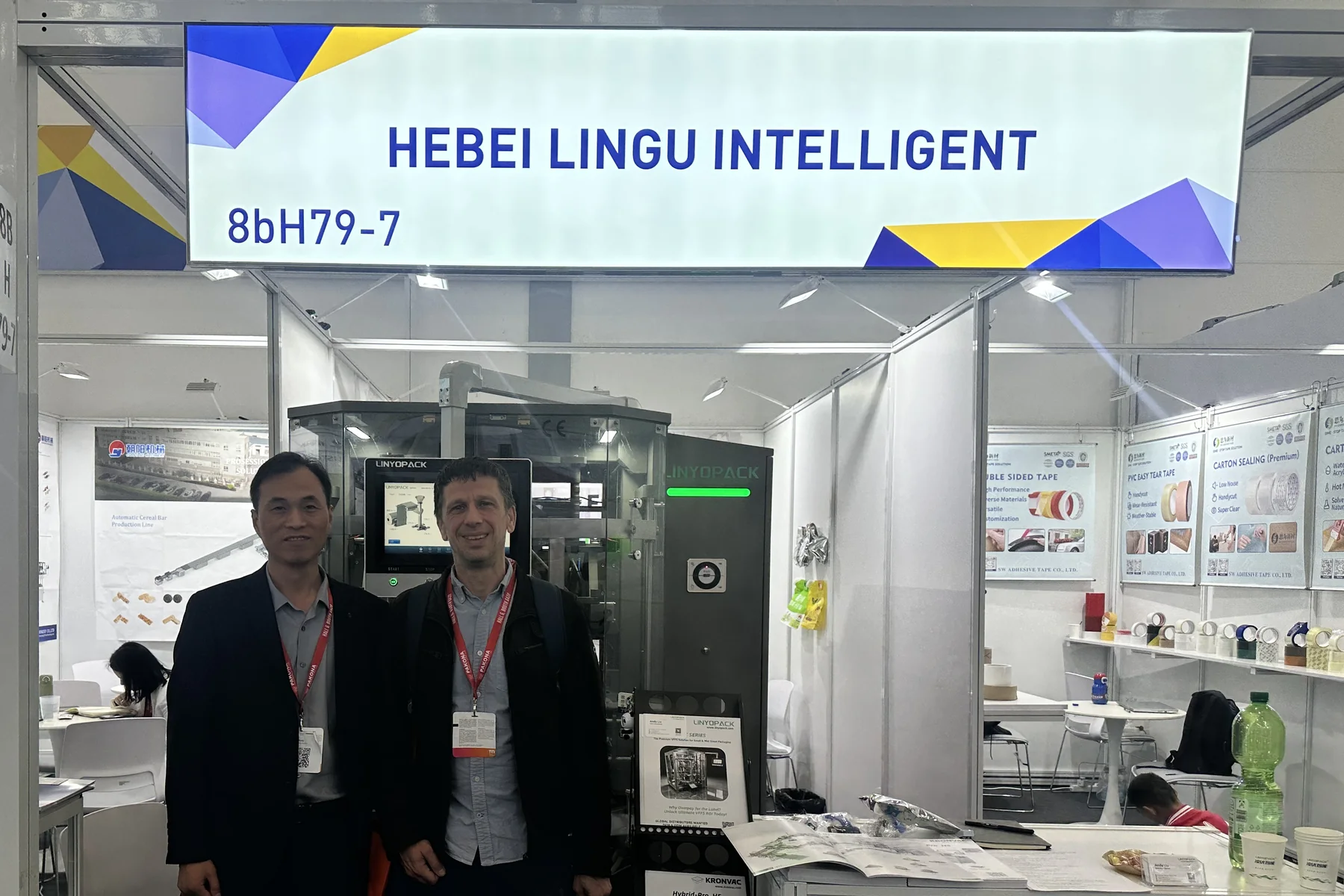 Stand H79-7 at interpack 2026, with the SVC260 behind