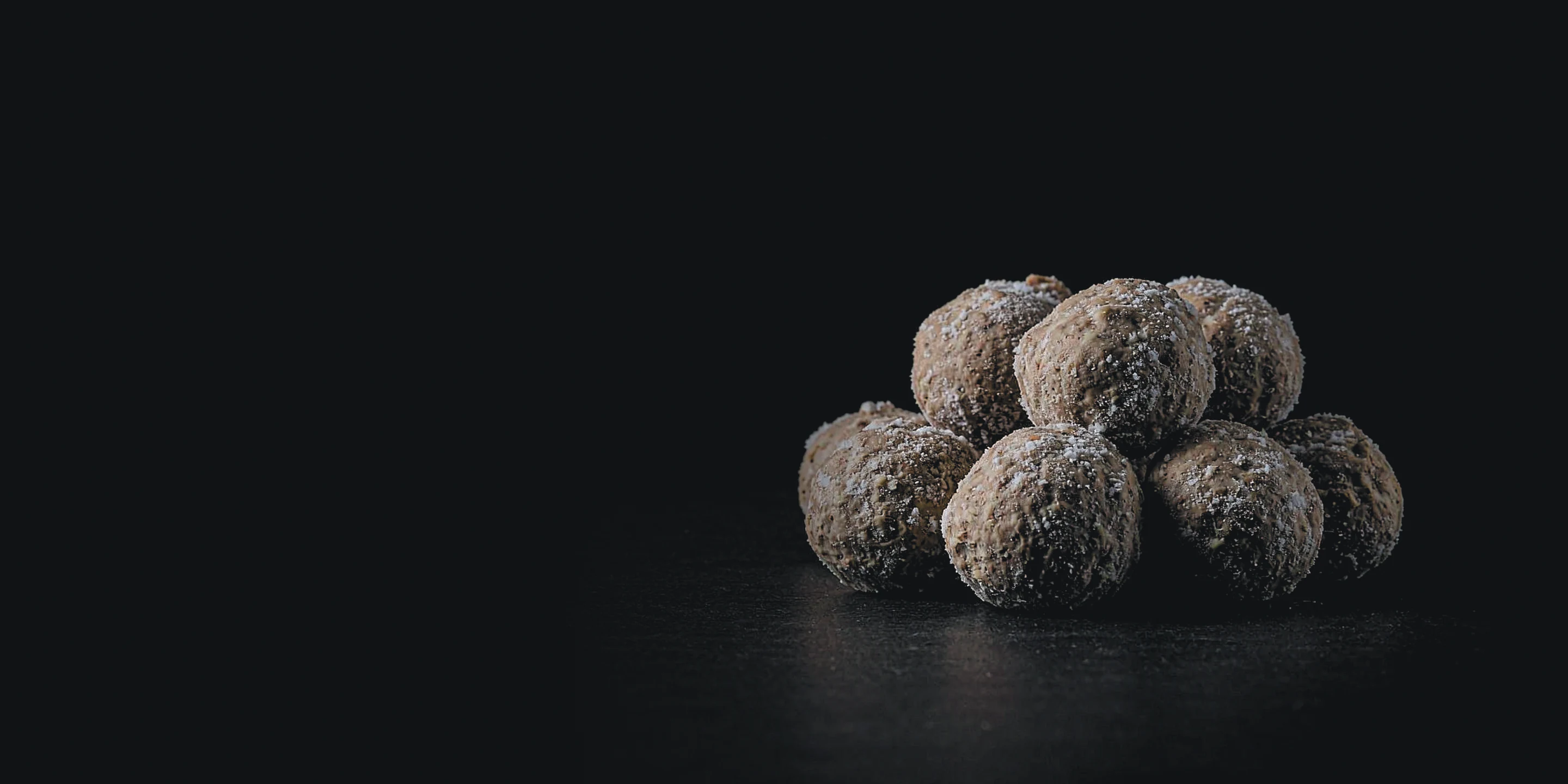 Frozen meatballs