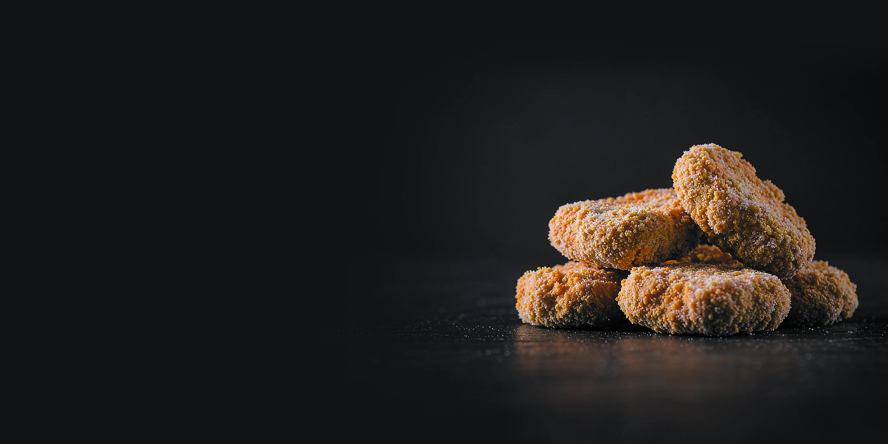 Frozen breaded chicken nuggets