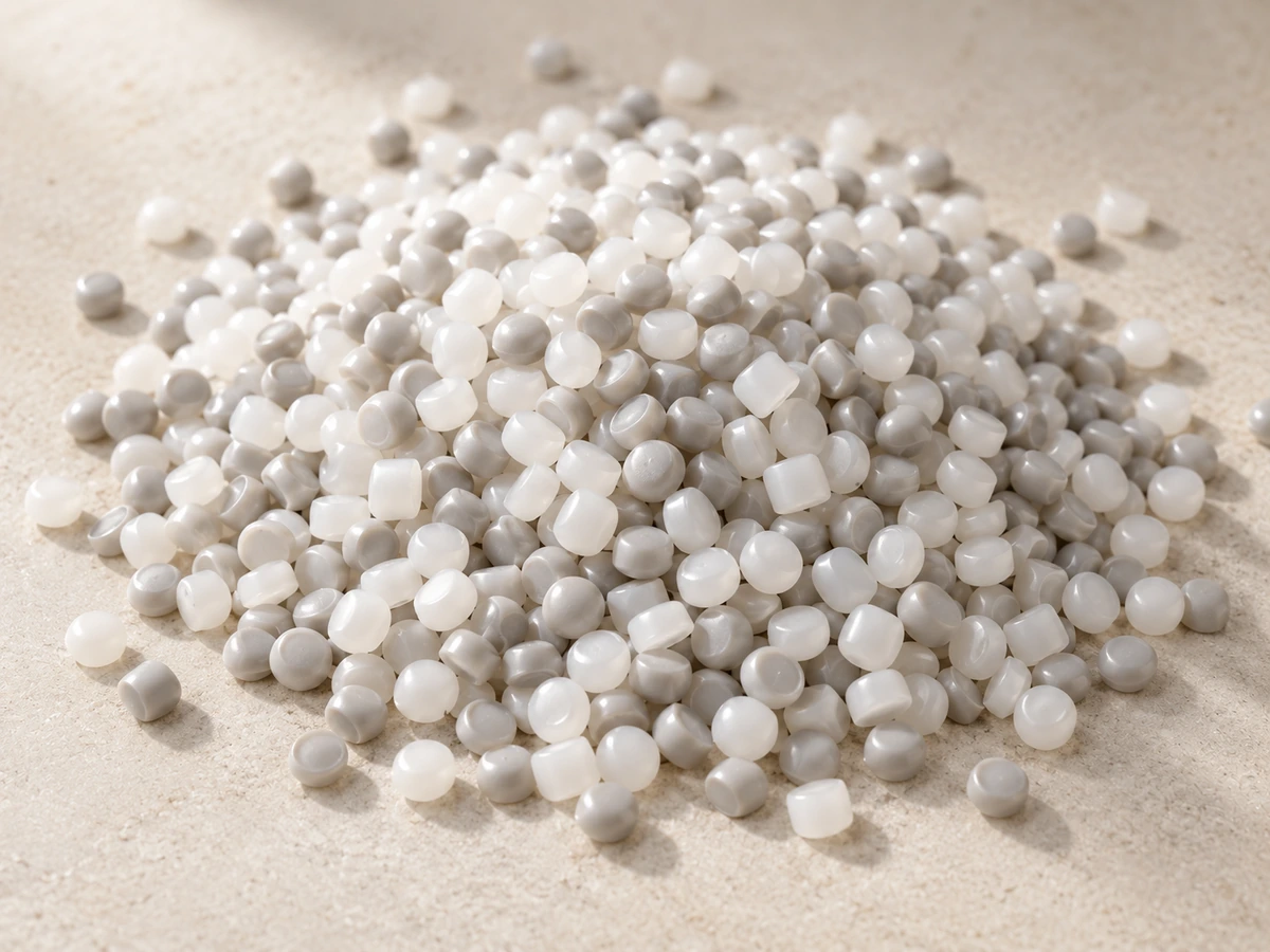 Loose plastic pellets
