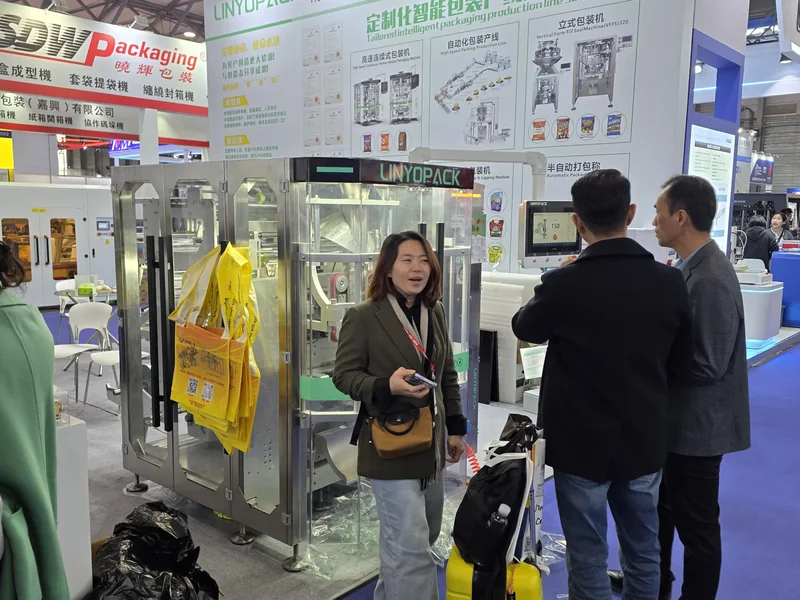 LINYOPACK trade-show booth