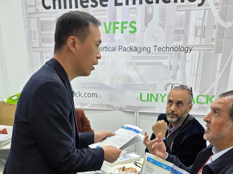 LINYOPACK booth at interpack