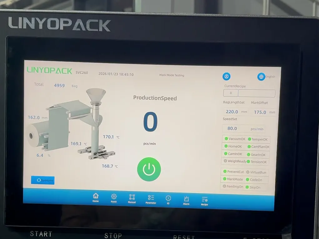 SVC260 touchscreen HMI