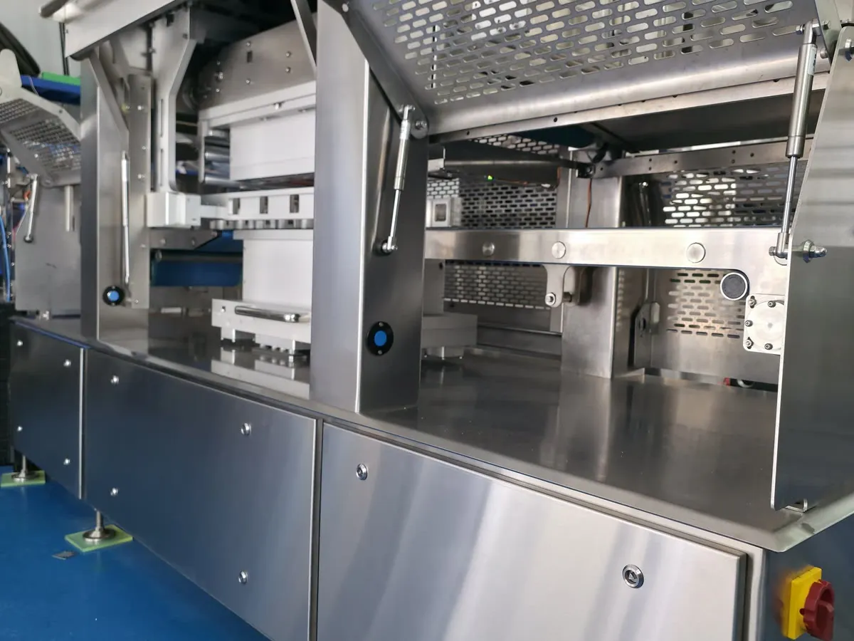 Inside the T680 tray sealer