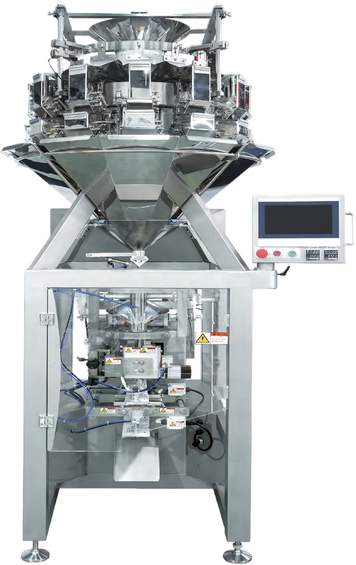 VP-YT with integrated multihead weigher
